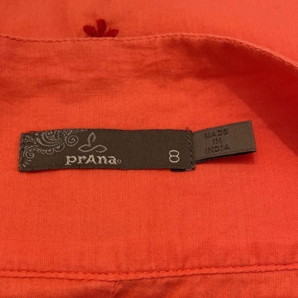 Prana embroidered cotton